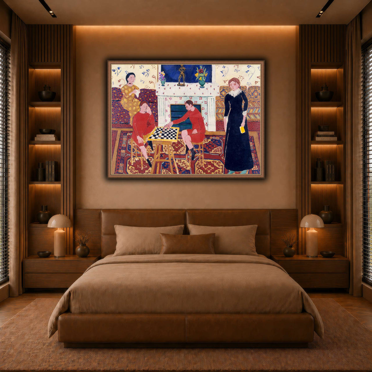 1911,_Portrait_de_la_famille_du_peintre_Henri_Matisse warm-bedroom