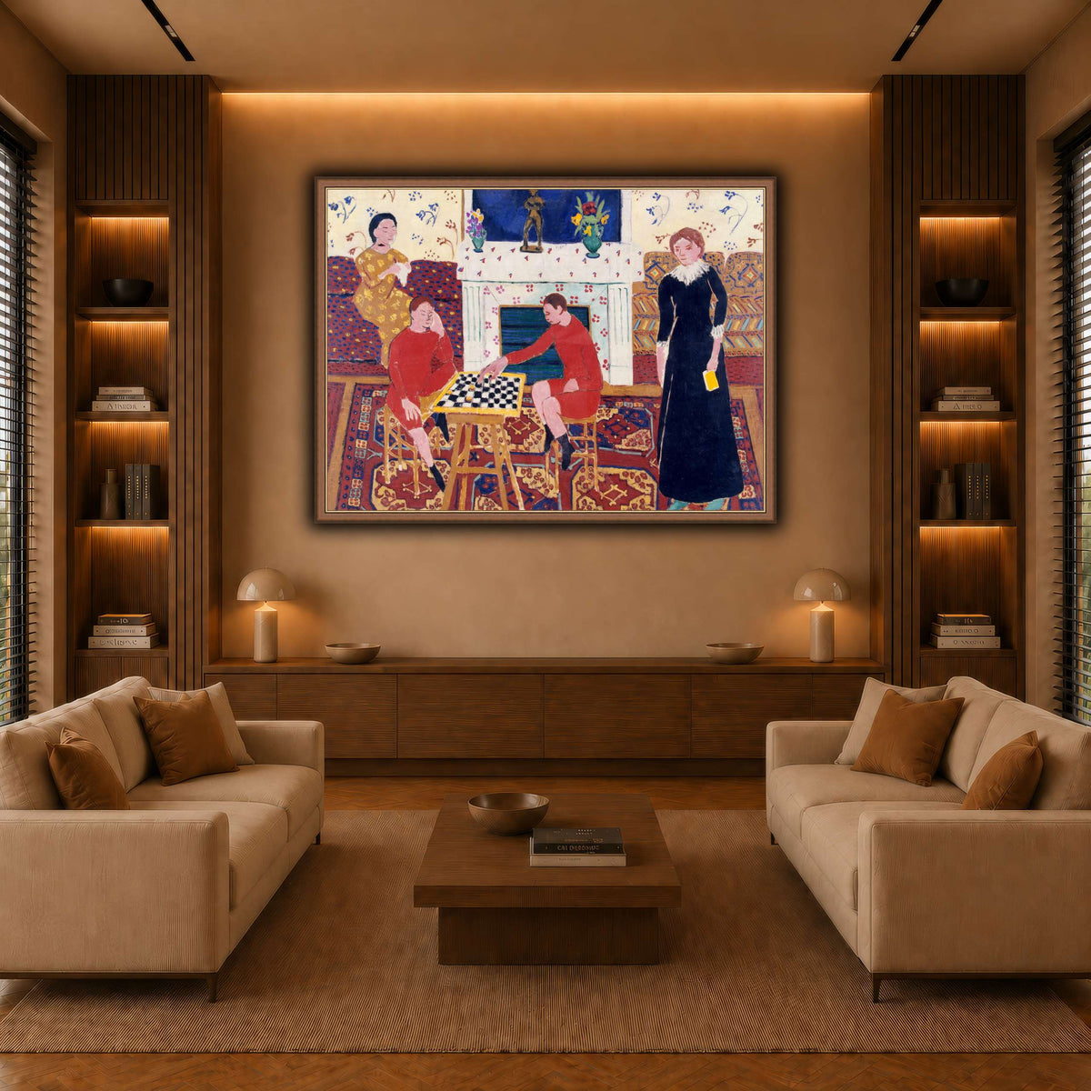 1911,_Portrait_de_la_famille_du_peintre_Henri_Matisse warm-living-room