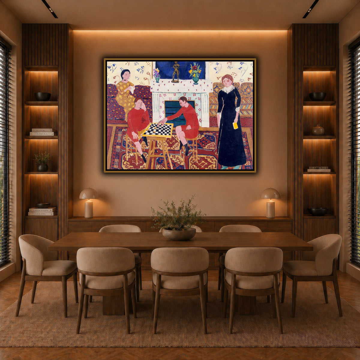 1911,_Portrait_de_la_famille_du_peintre_Henri_Matisse warm-dining room