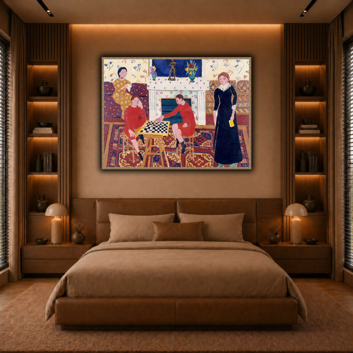1911,_Portrait_de_la_famille_du_peintre_Henri_Matisse warm-bedroom