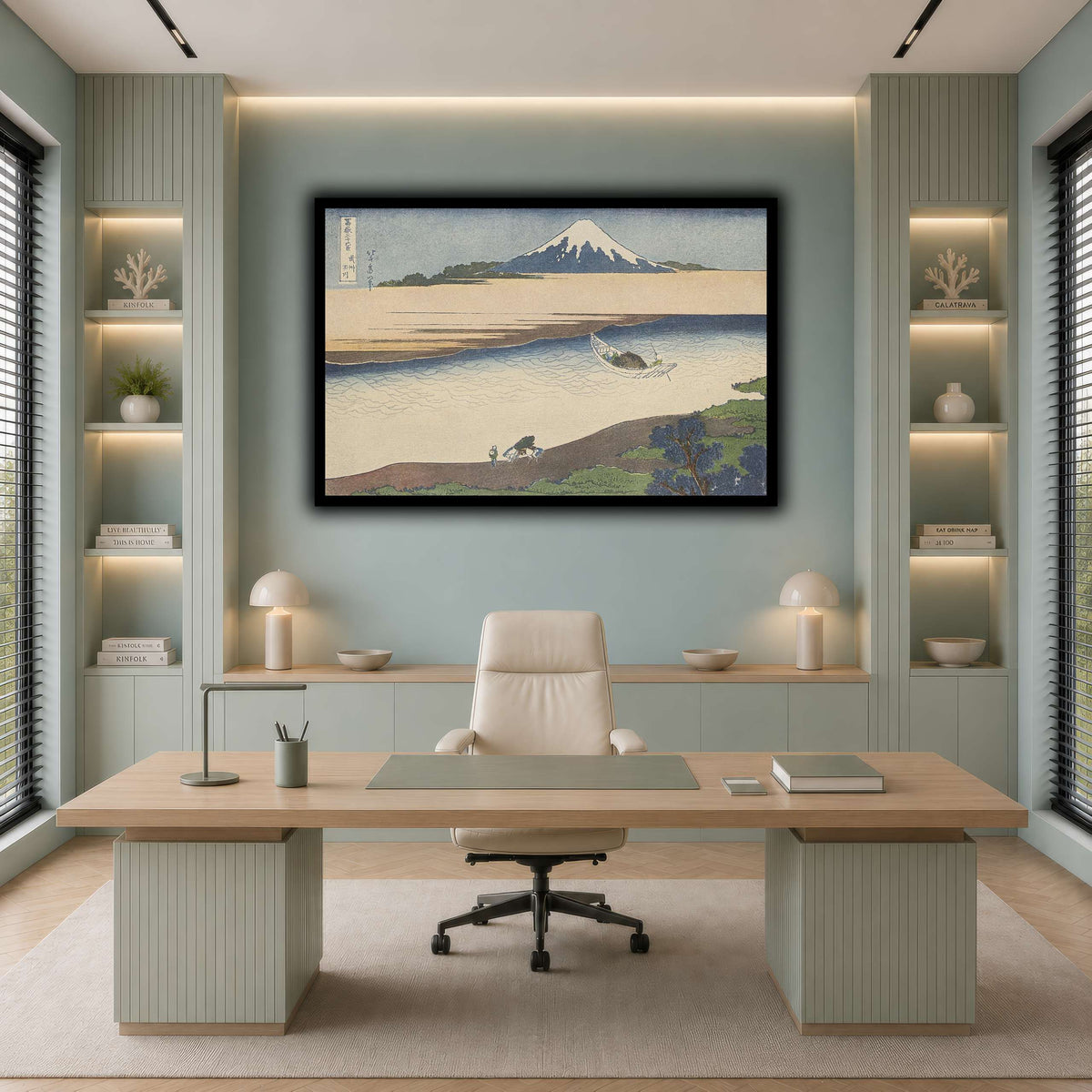 1_Katsushika Hokusai  cool-office