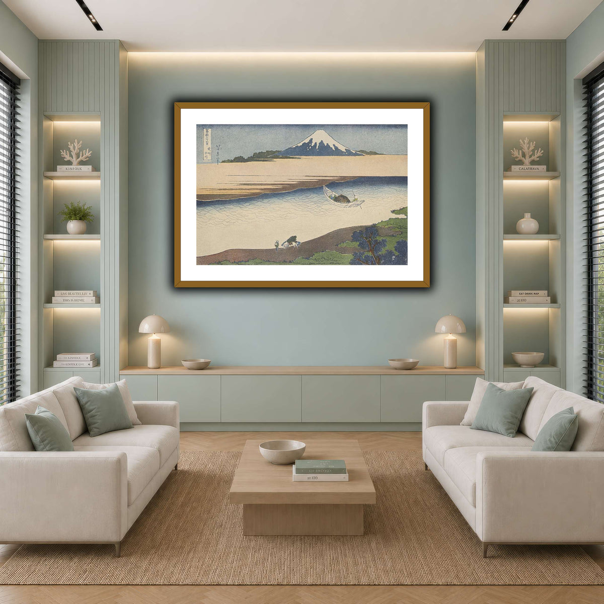 1_Katsushika Hokusai  cool-living room