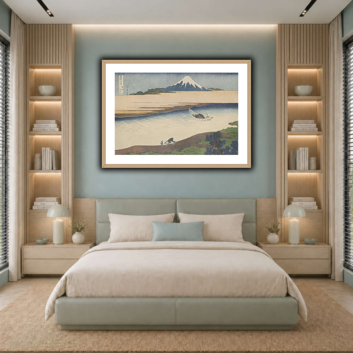 1_Katsushika Hokusai  cool-bedroom