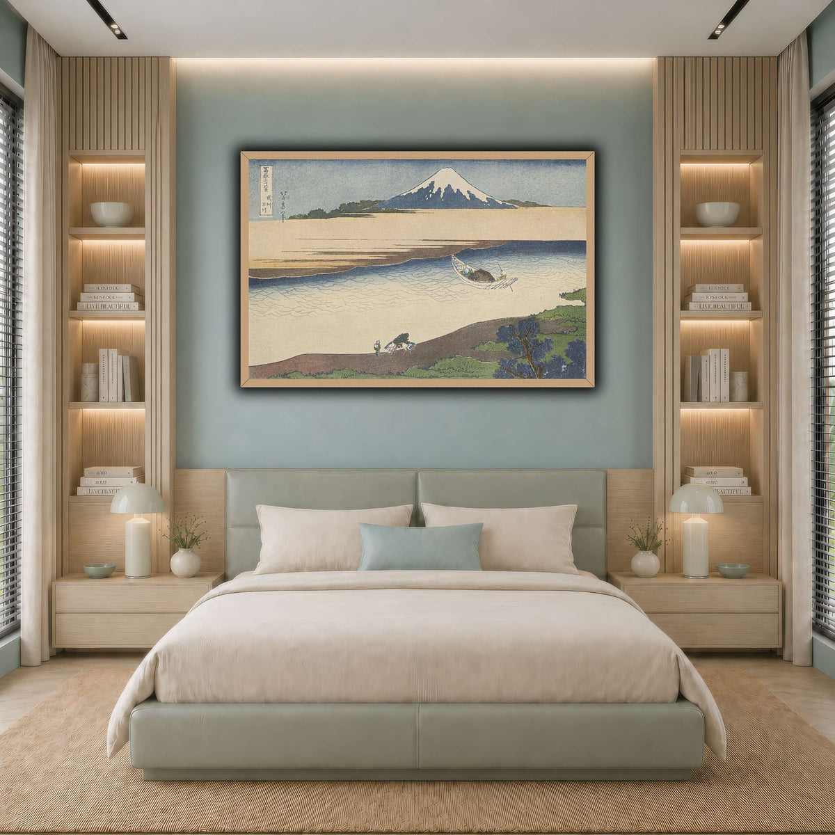 1_Katsushika Hokusai  cool-bedroom