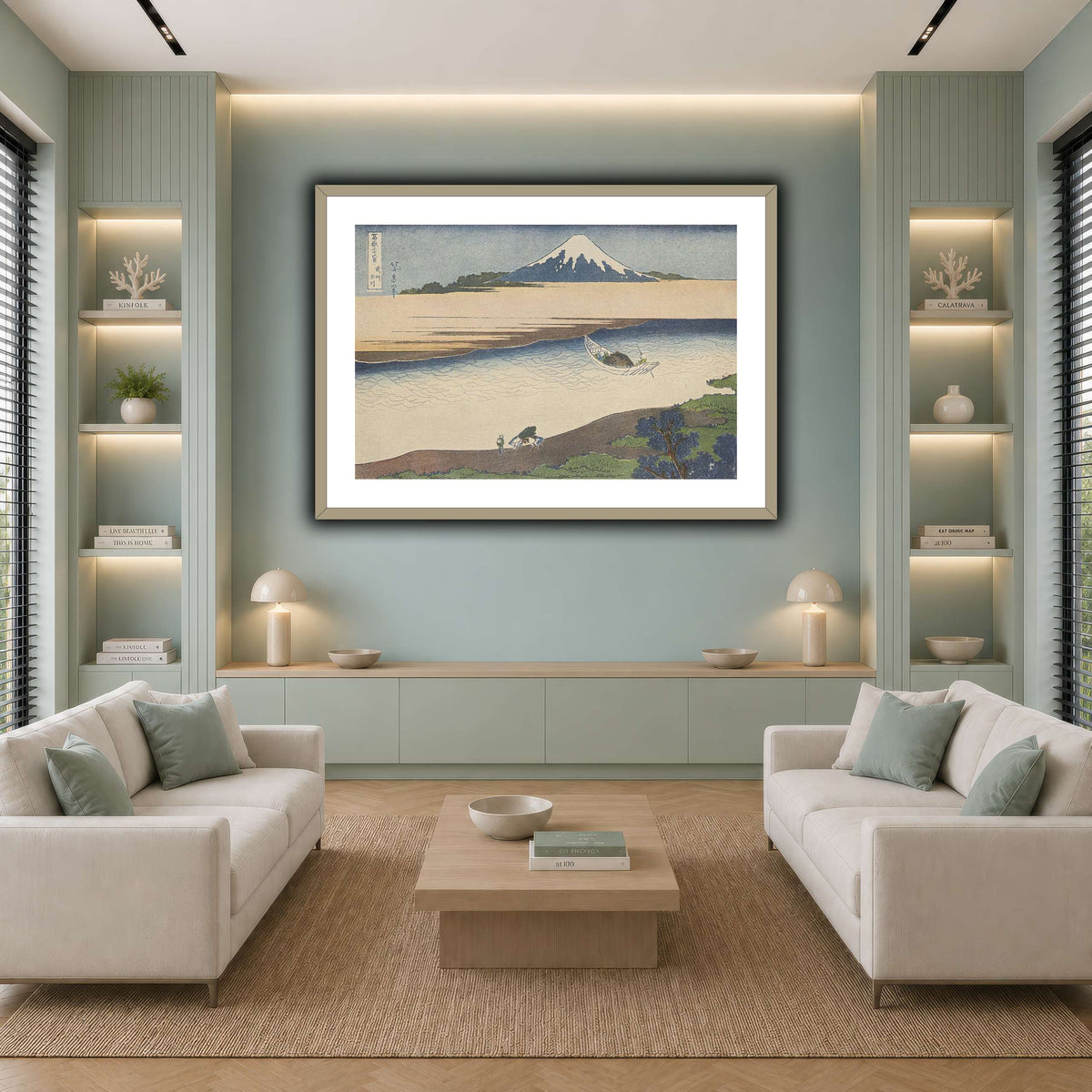 1_Katsushika Hokusai  cool-living room