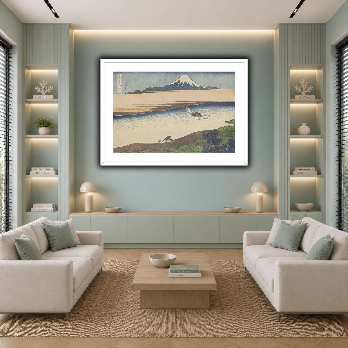 1_Katsushika Hokusai  cool-living room
