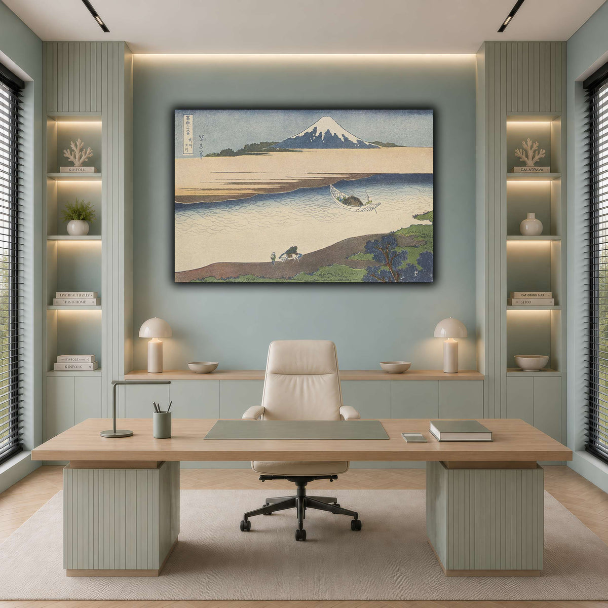 1_Katsushika Hokusai  cool-office