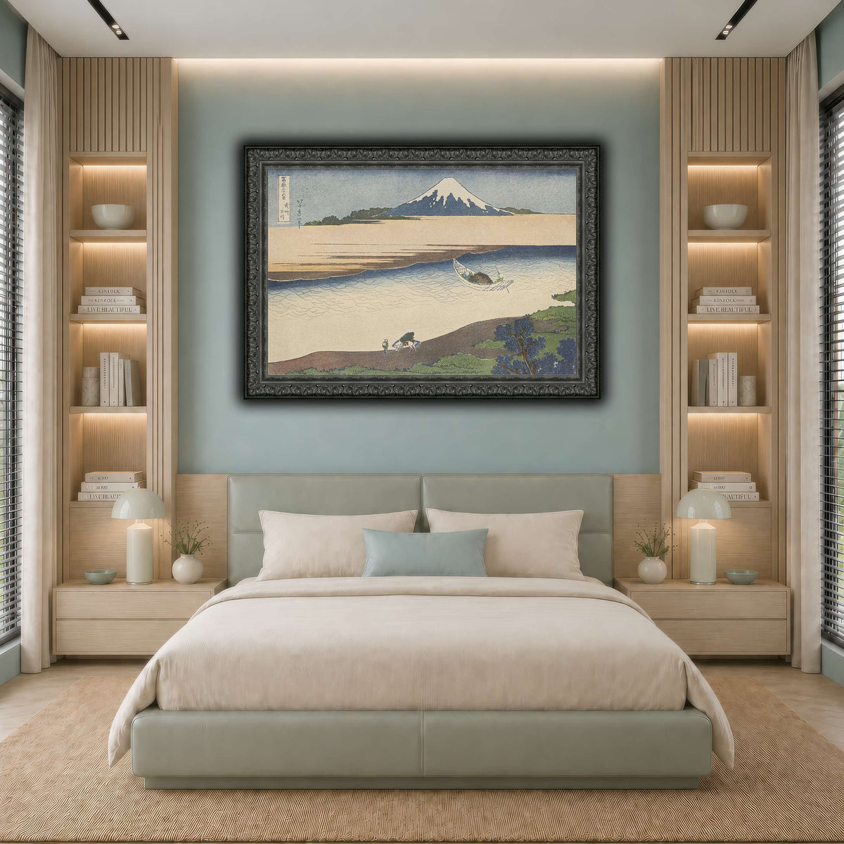 1_Katsushika Hokusai  cool-bedroom