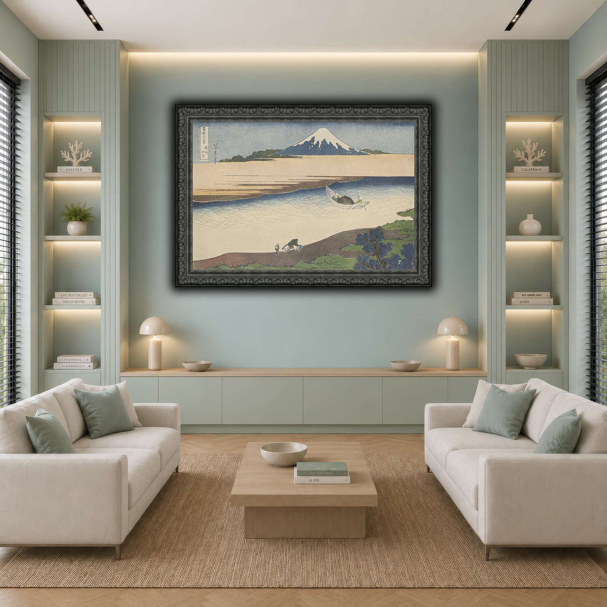 1_Katsushika Hokusai  cool-living room