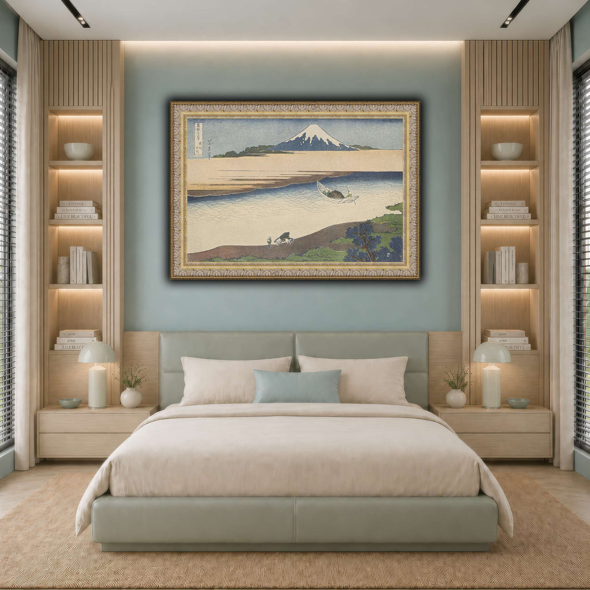 1_Katsushika Hokusai  cool-bedroom