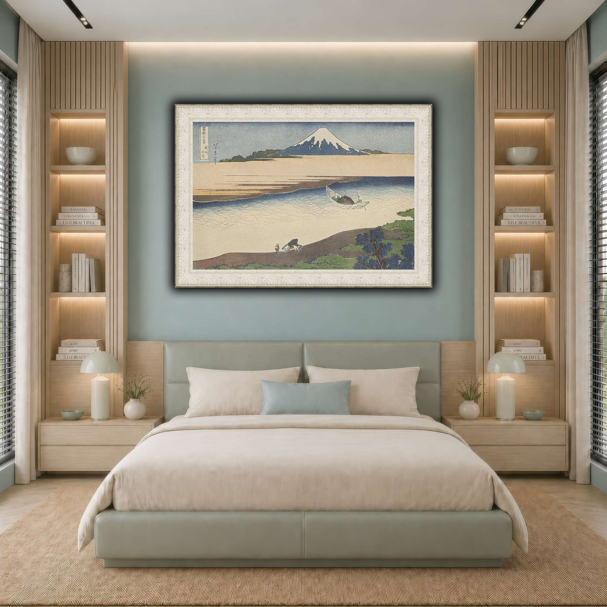 1_Katsushika Hokusai  cool-bedroom