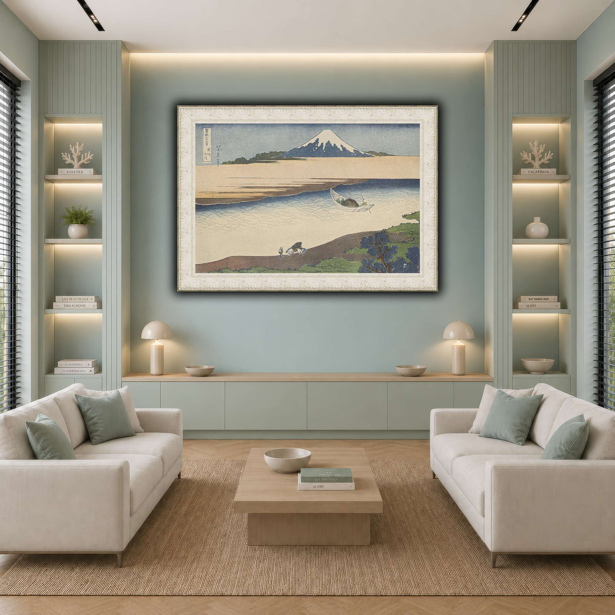 1_Katsushika Hokusai  cool-living room