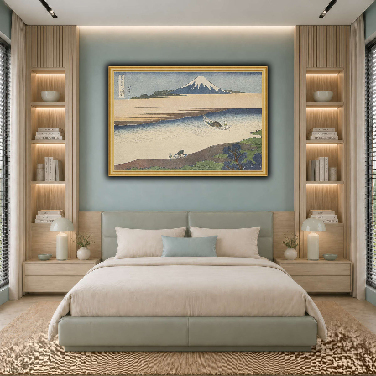 1_Katsushika Hokusai  cool-bedroom