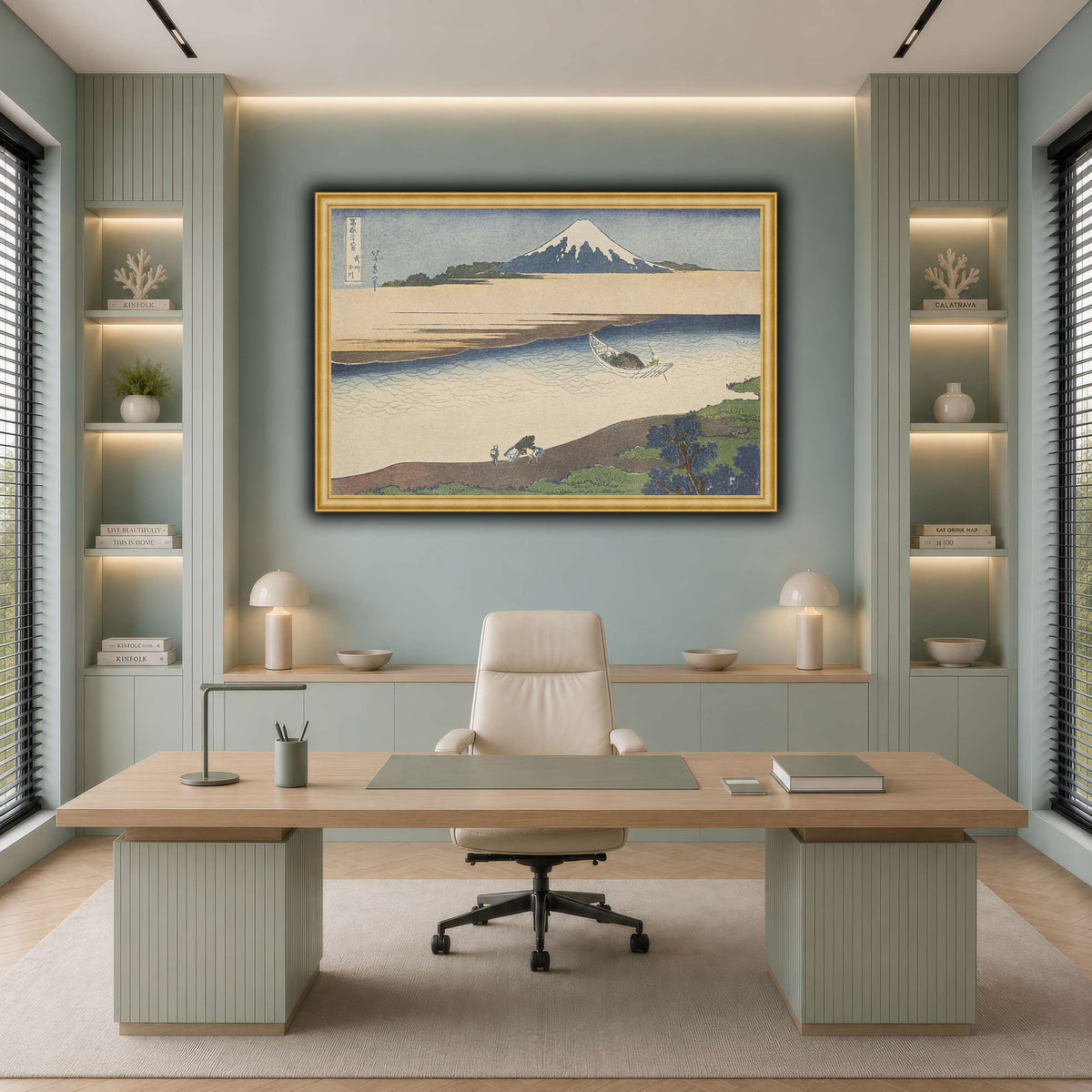 1_Katsushika Hokusai  cool-office