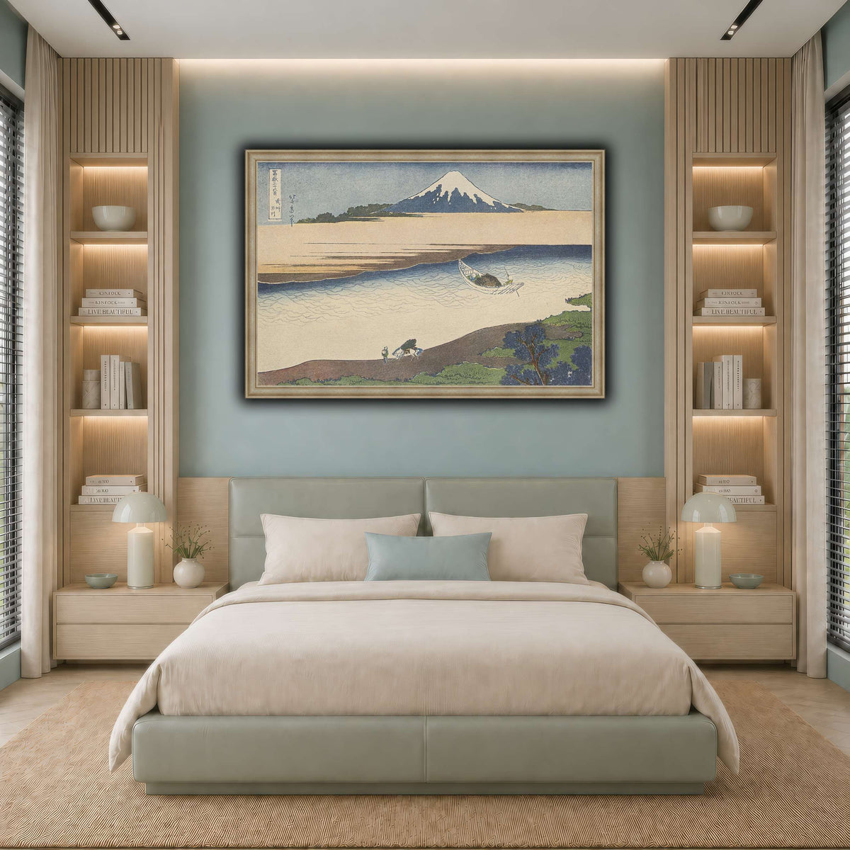 1_Katsushika Hokusai  cool-bedroom