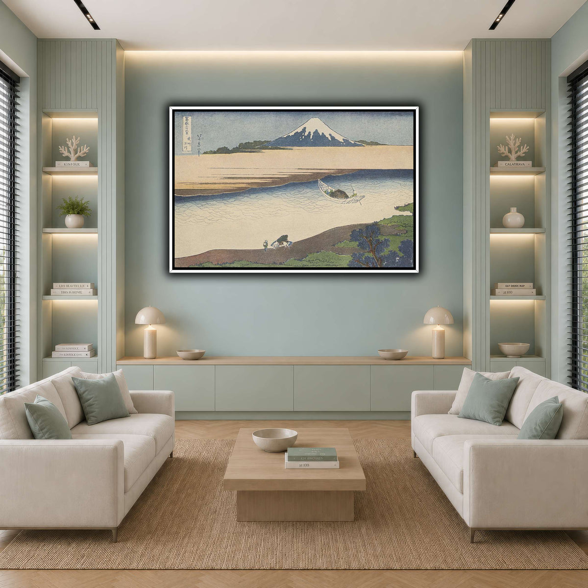1_Katsushika Hokusai  cool-living room