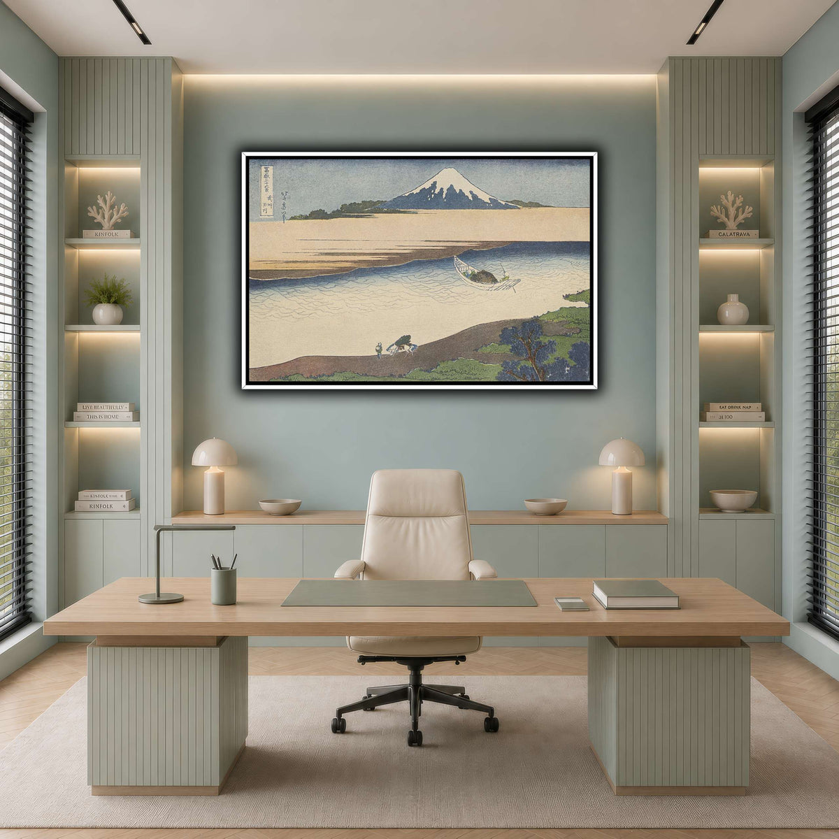 1_Katsushika Hokusai  cool-office