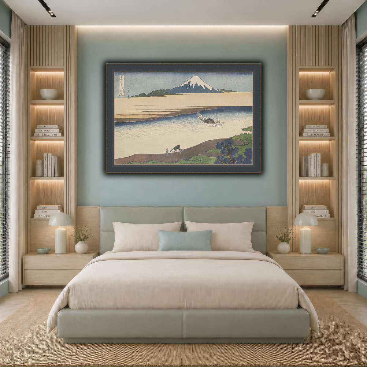 1_Katsushika Hokusai  cool-bedroom