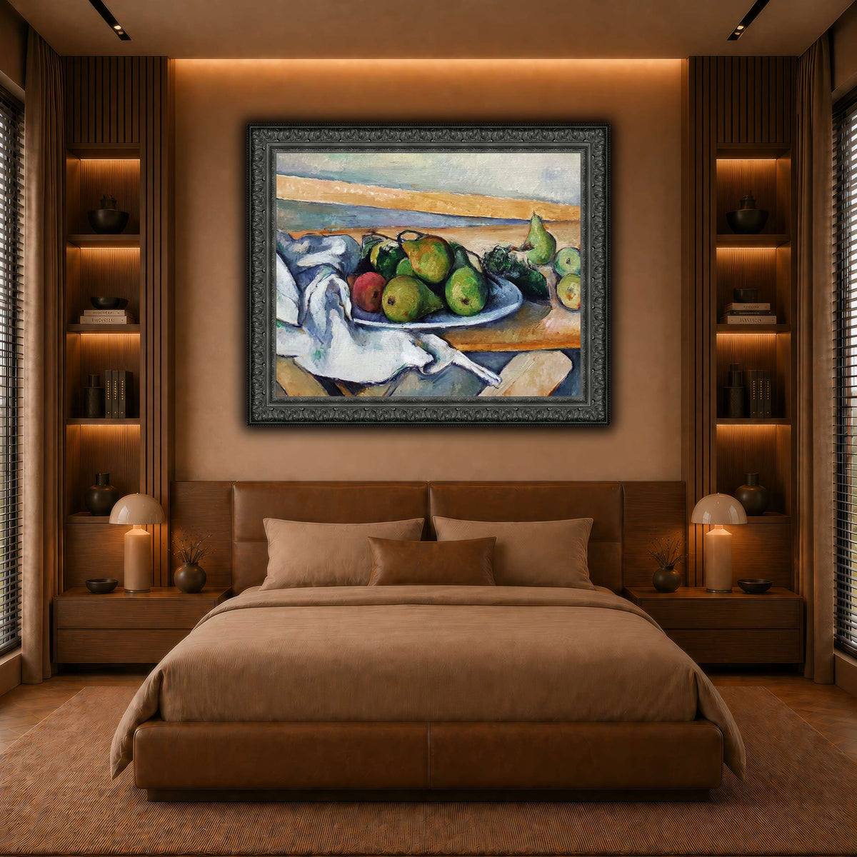 1_Paul_Cezanne warm-bedroom