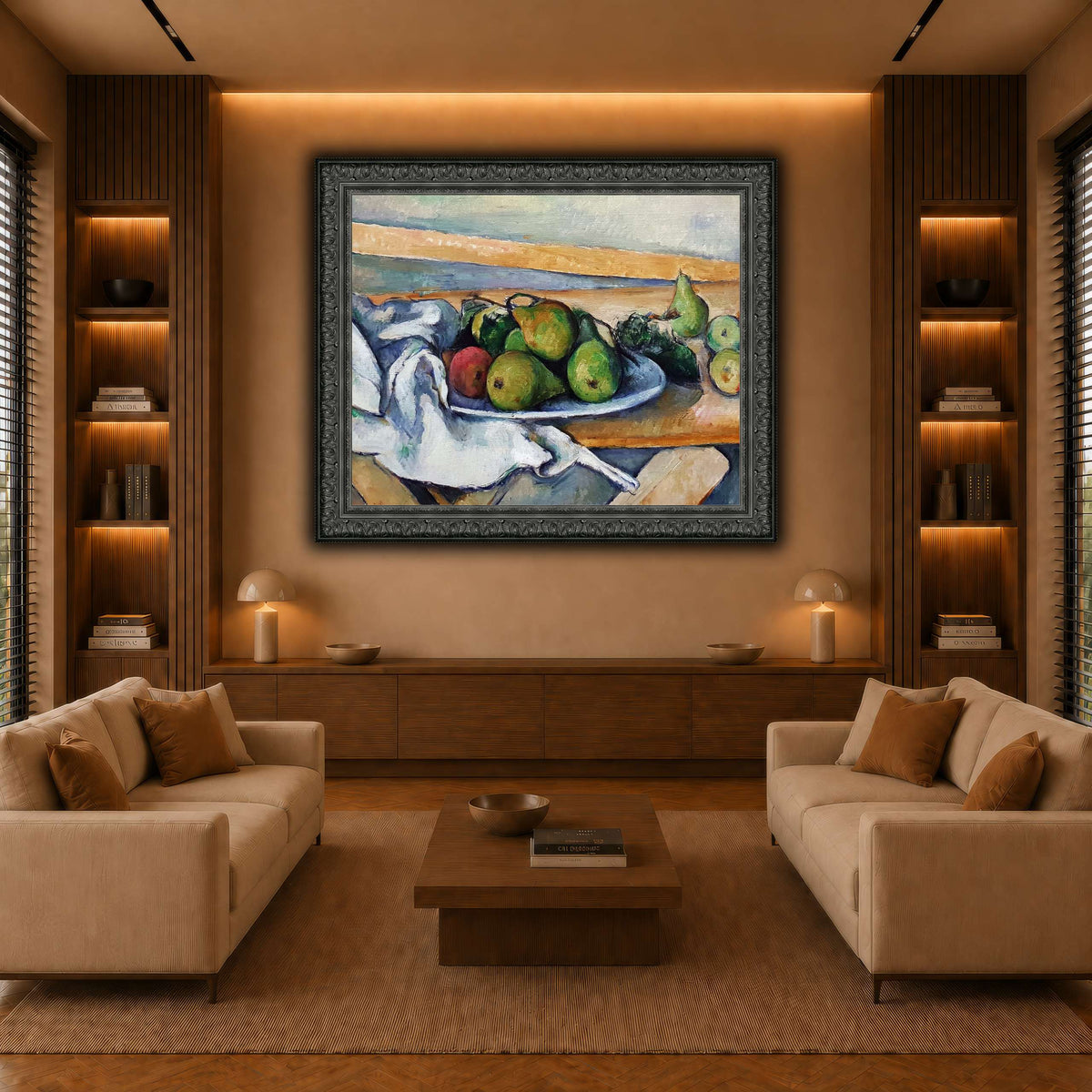 1_Paul_Cezanne warm-living-room