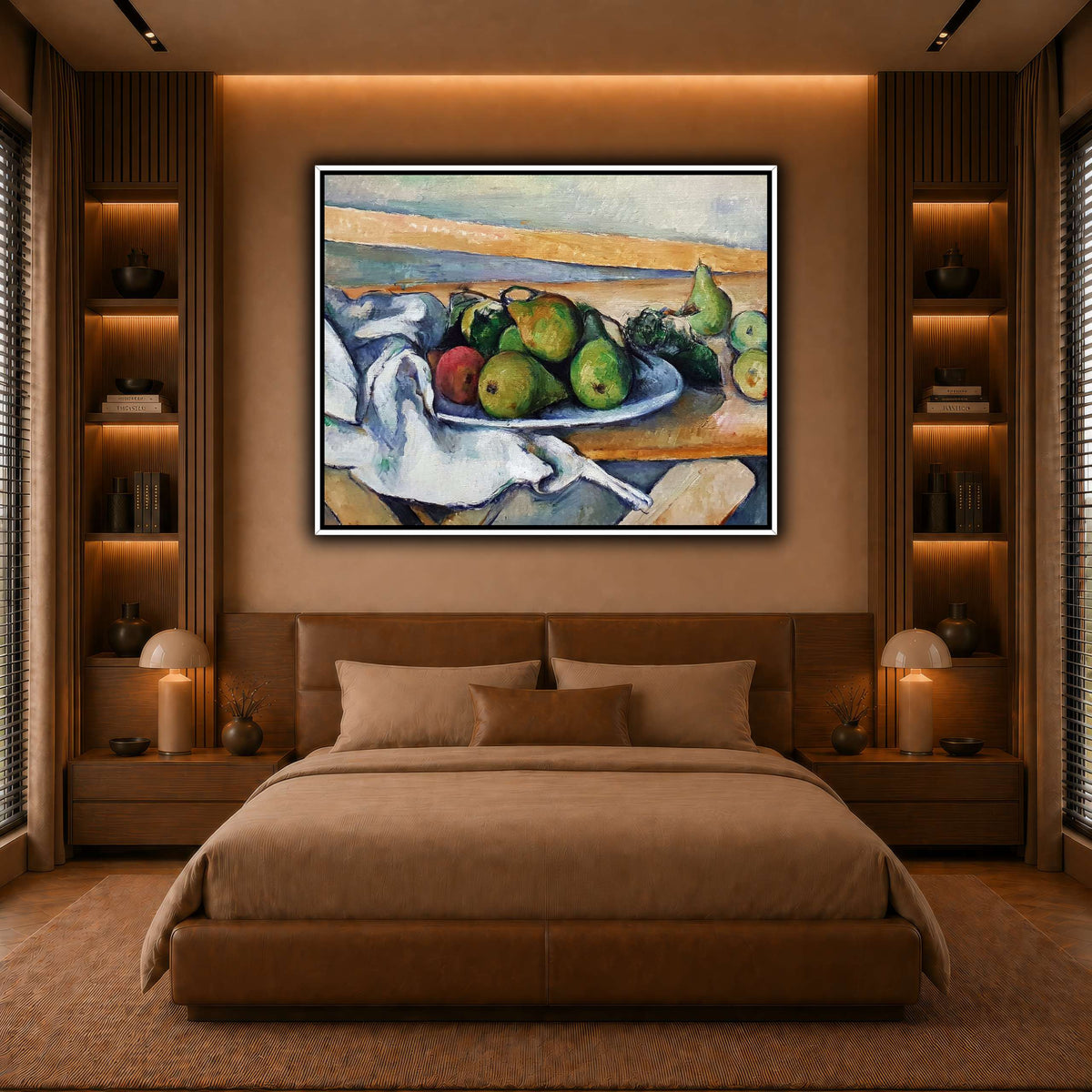 1_Paul_Cezanne warm-bedroom
