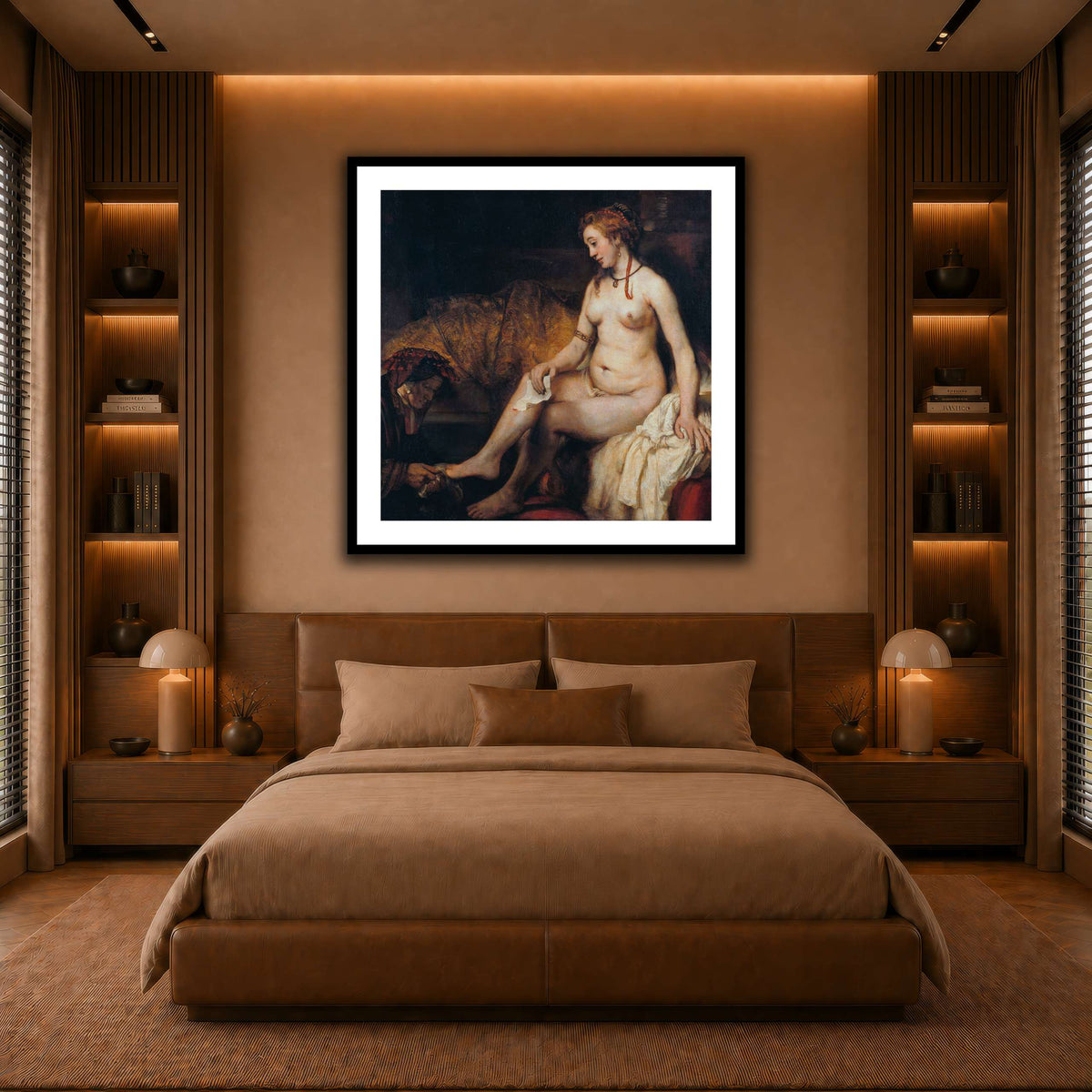 1_Rembrandt-van-Rijn warm-bedroom