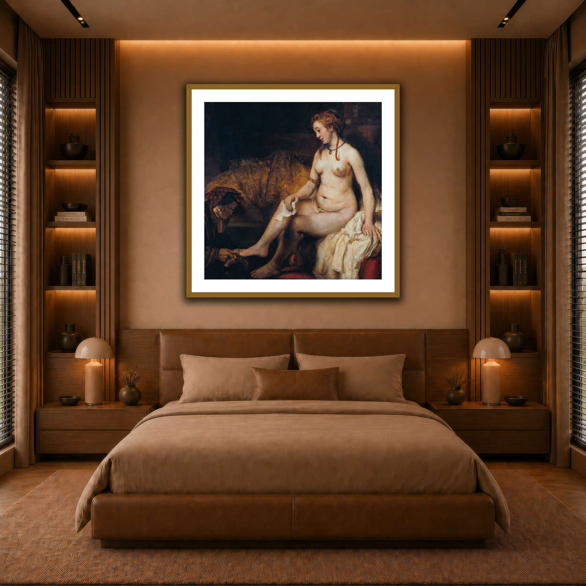 1_Rembrandt-van-Rijn warm-bedroom
