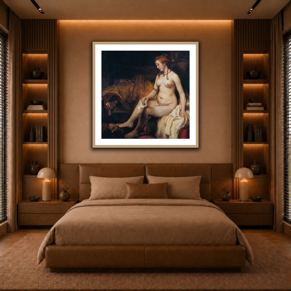 1_Rembrandt-van-Rijn warm-bedroom