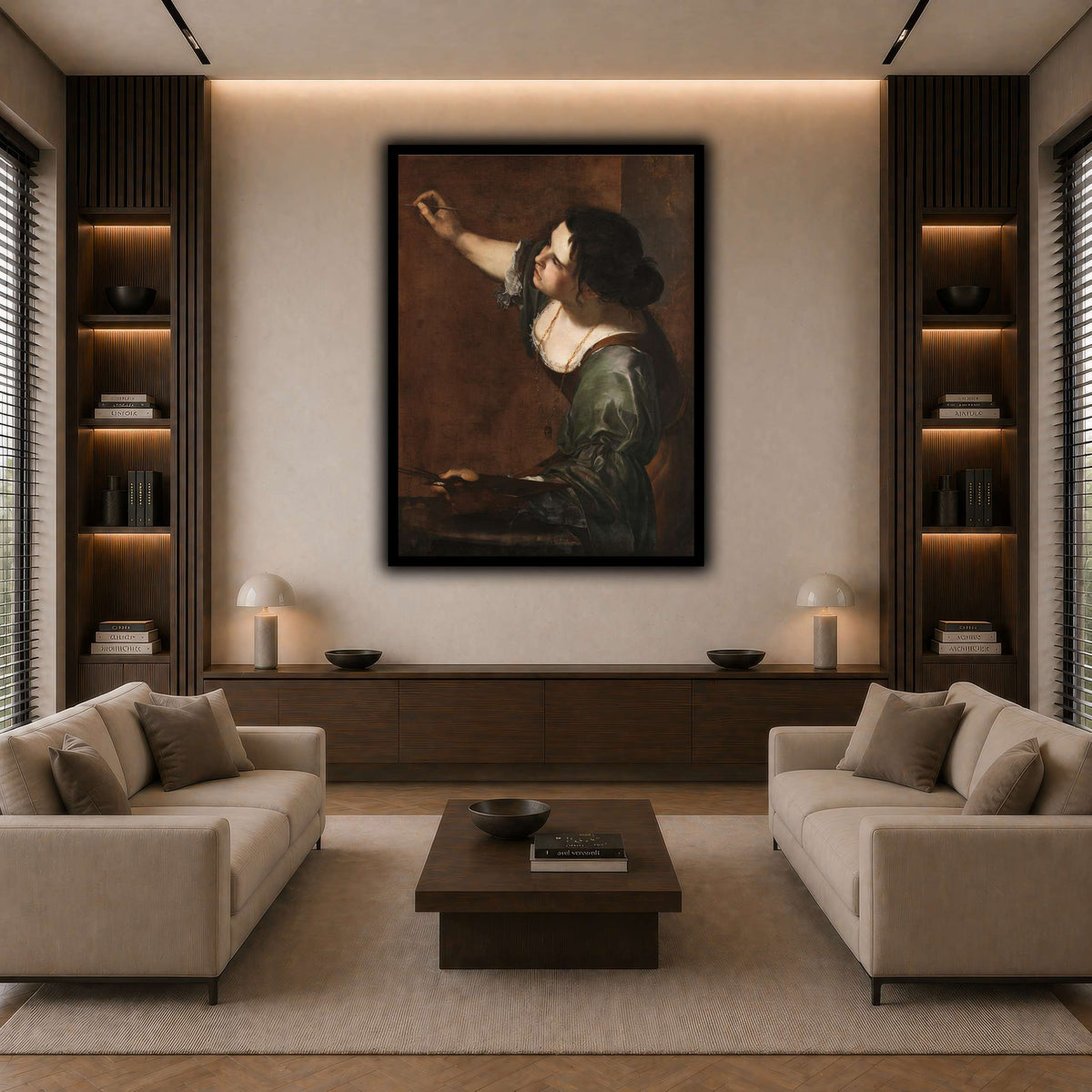 20 dark neutral-living room