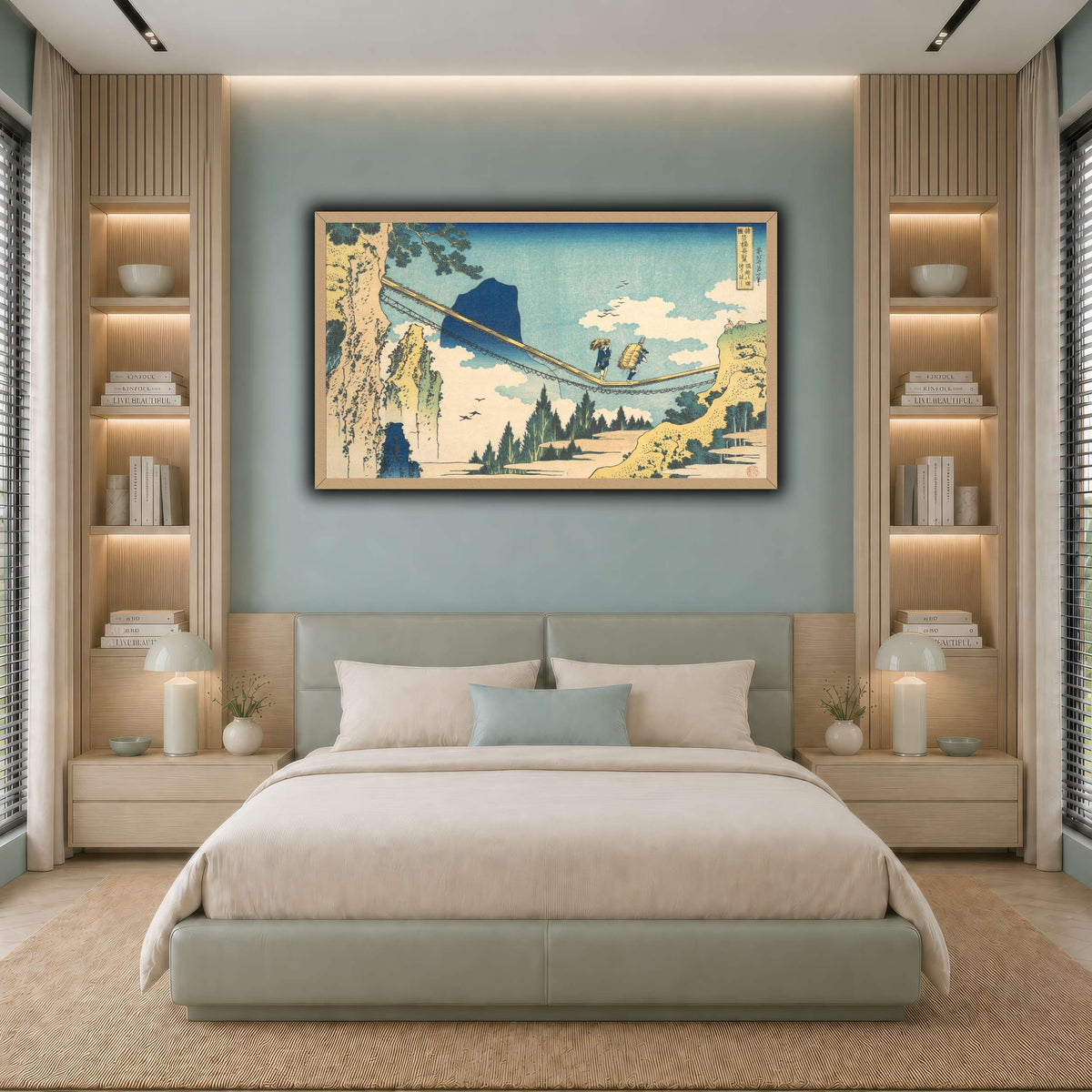 22_Katsushika Hokusai  cool-bedroom