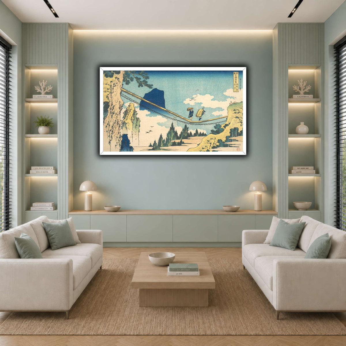 22_Katsushika Hokusai  cool-living room