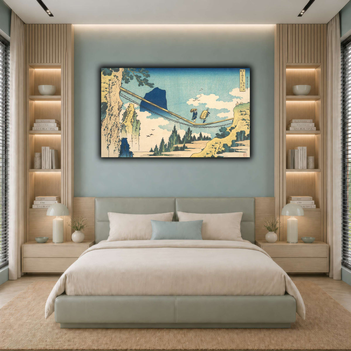 22_Katsushika Hokusai  cool-bedroom
