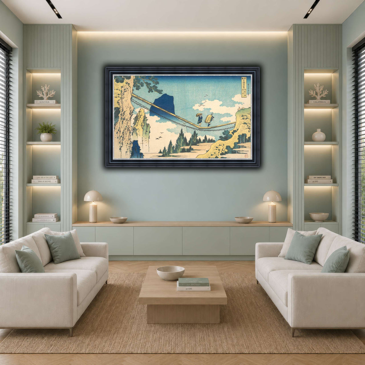 22_Katsushika Hokusai  cool-living room