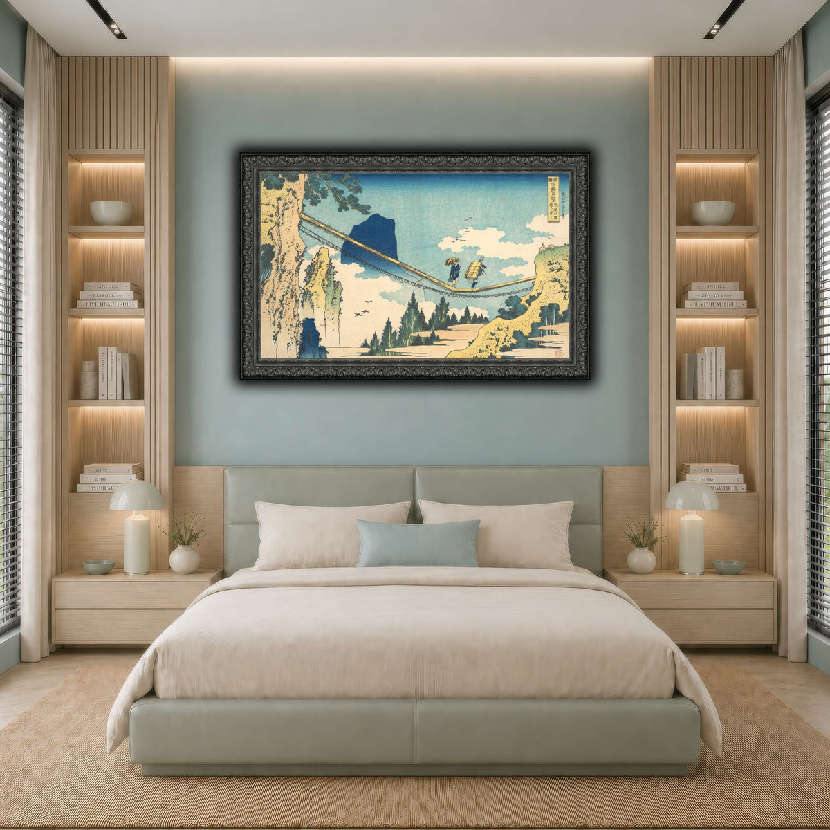 22_Katsushika Hokusai  cool-bedroom