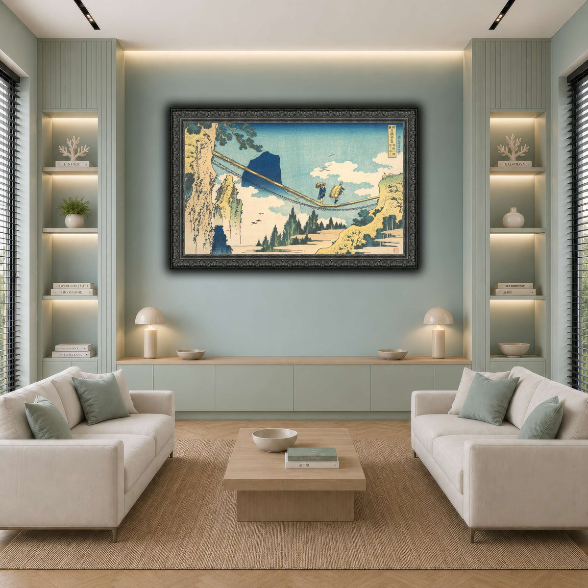 22_Katsushika Hokusai  cool-living room