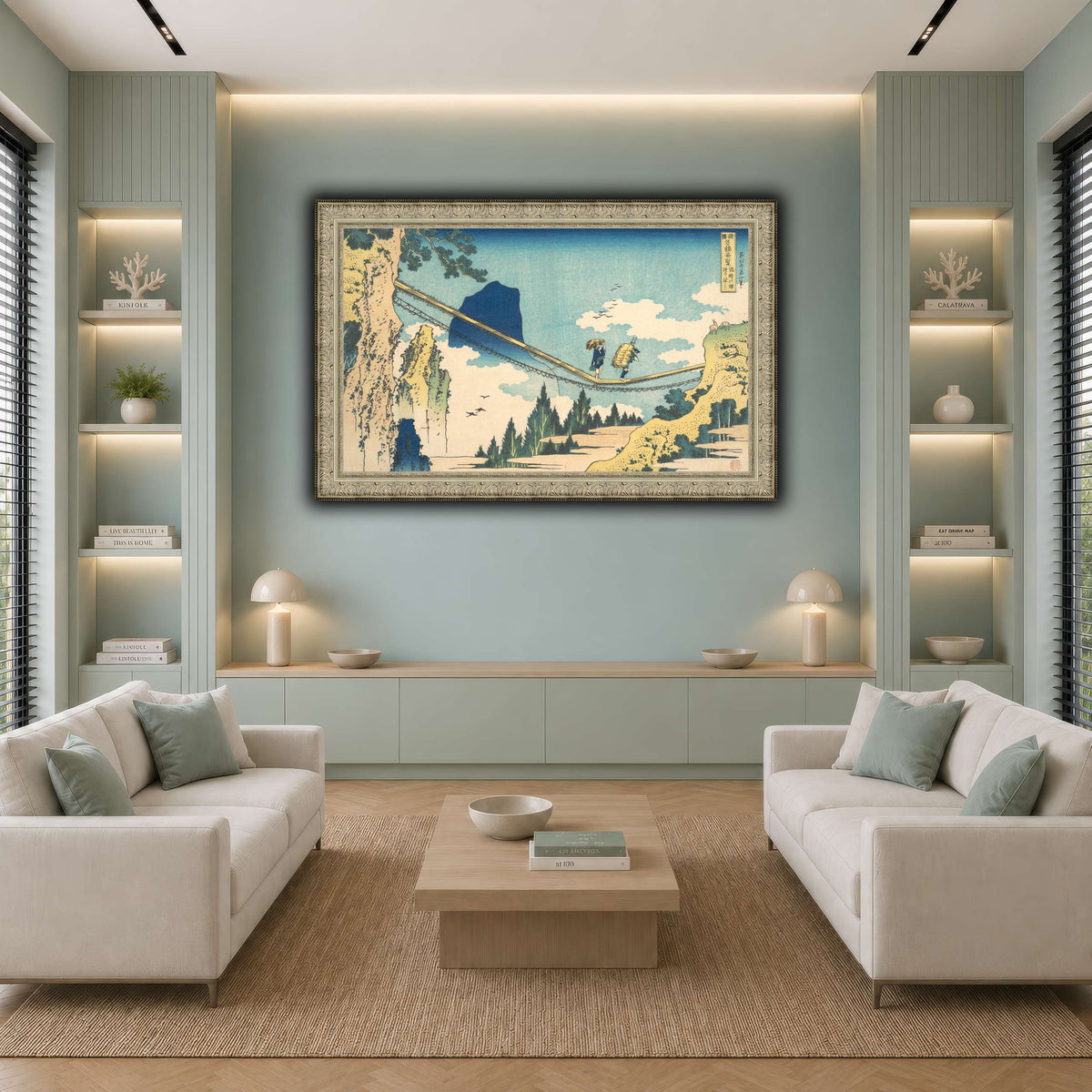 22_Katsushika Hokusai  cool-living room