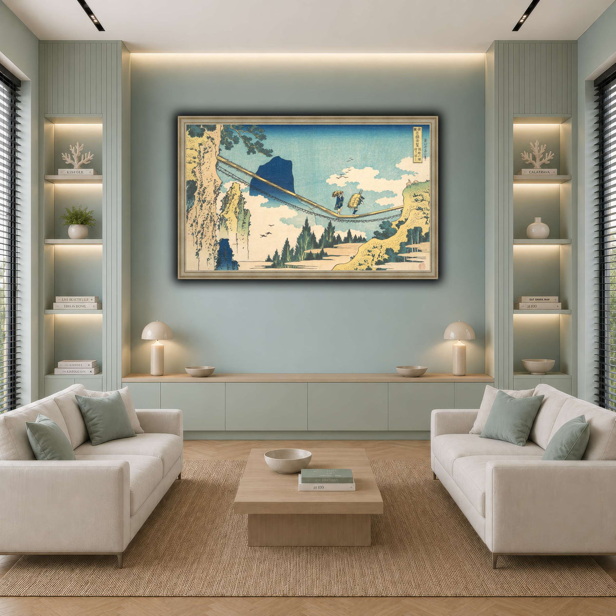 22_Katsushika Hokusai  cool-living room