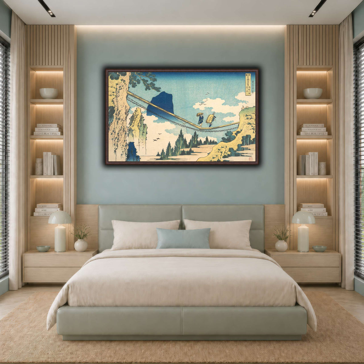22_Katsushika Hokusai  cool-bedroom