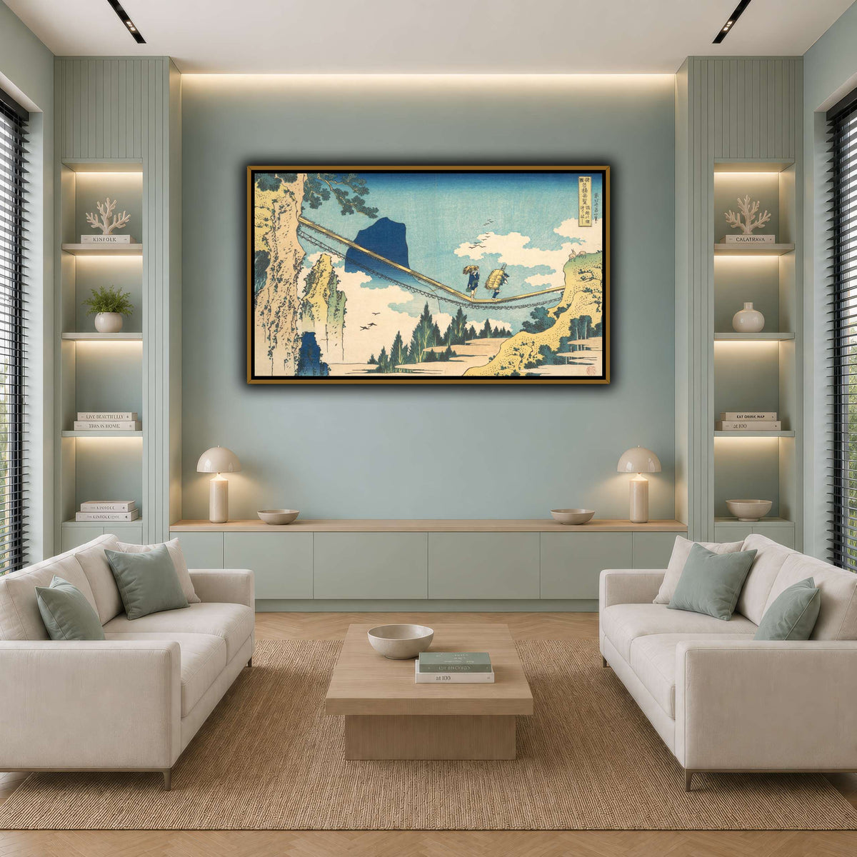 22_Katsushika Hokusai  cool-living room