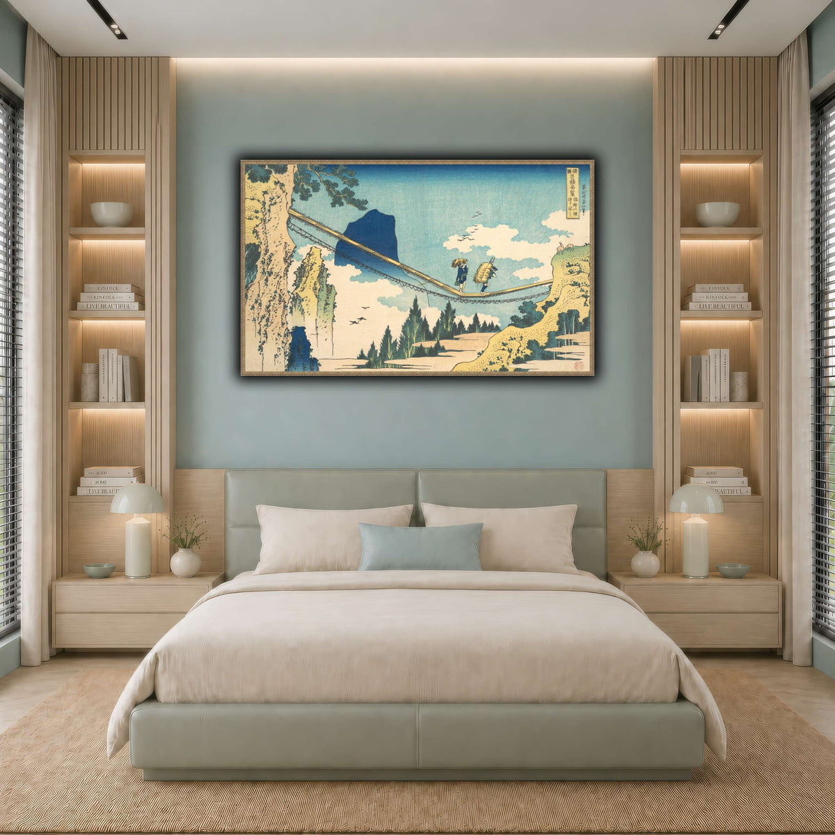 22_Katsushika Hokusai  cool-bedroom