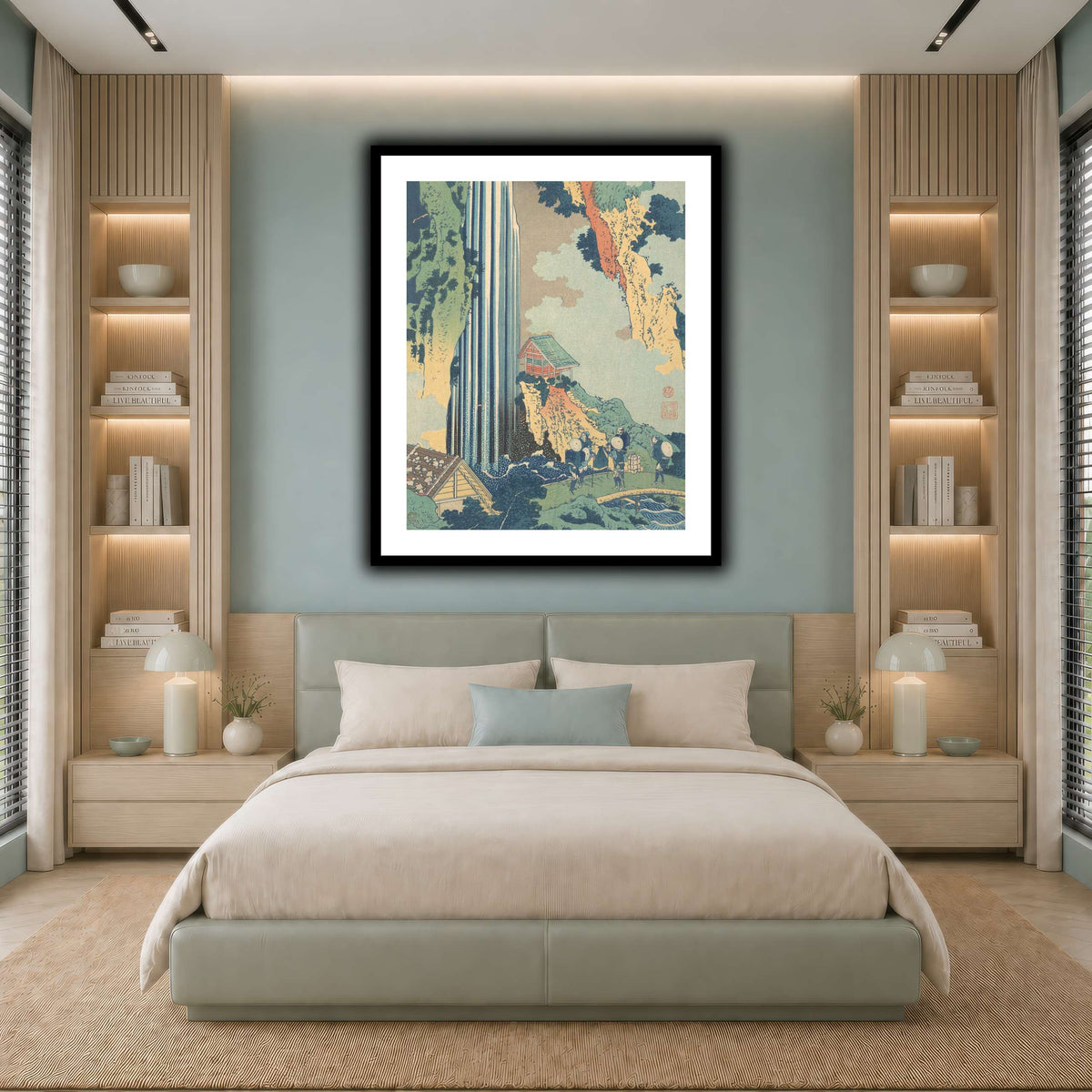 23_Katsushika Hokusai  cool-bedroom