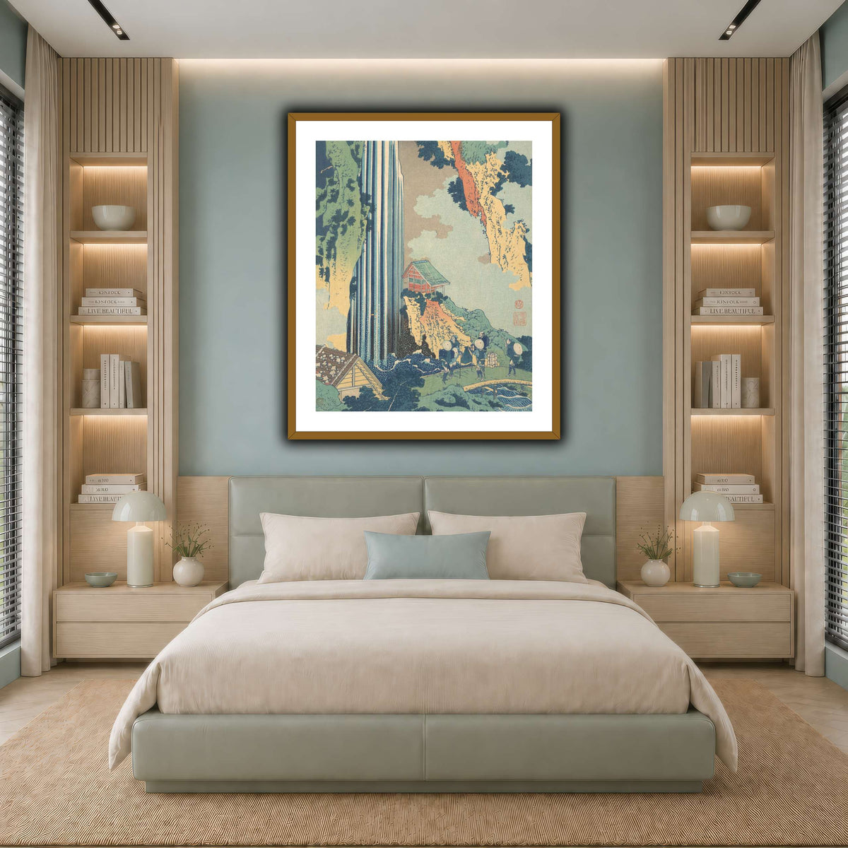 23_Katsushika Hokusai  cool-bedroom