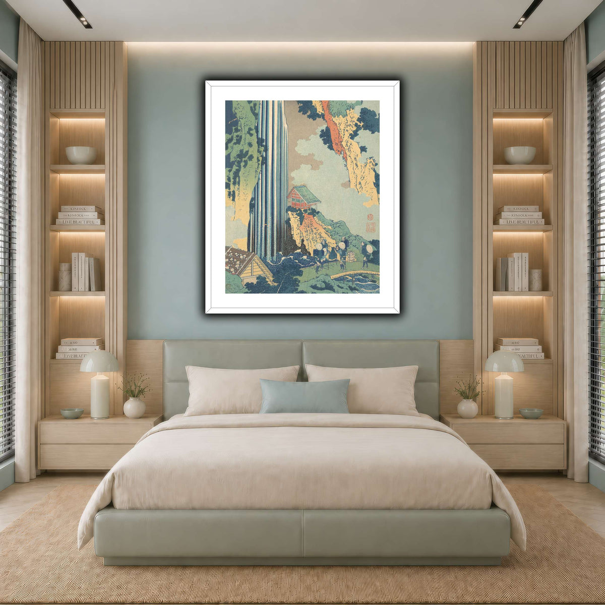 23_Katsushika Hokusai  cool-bedroom