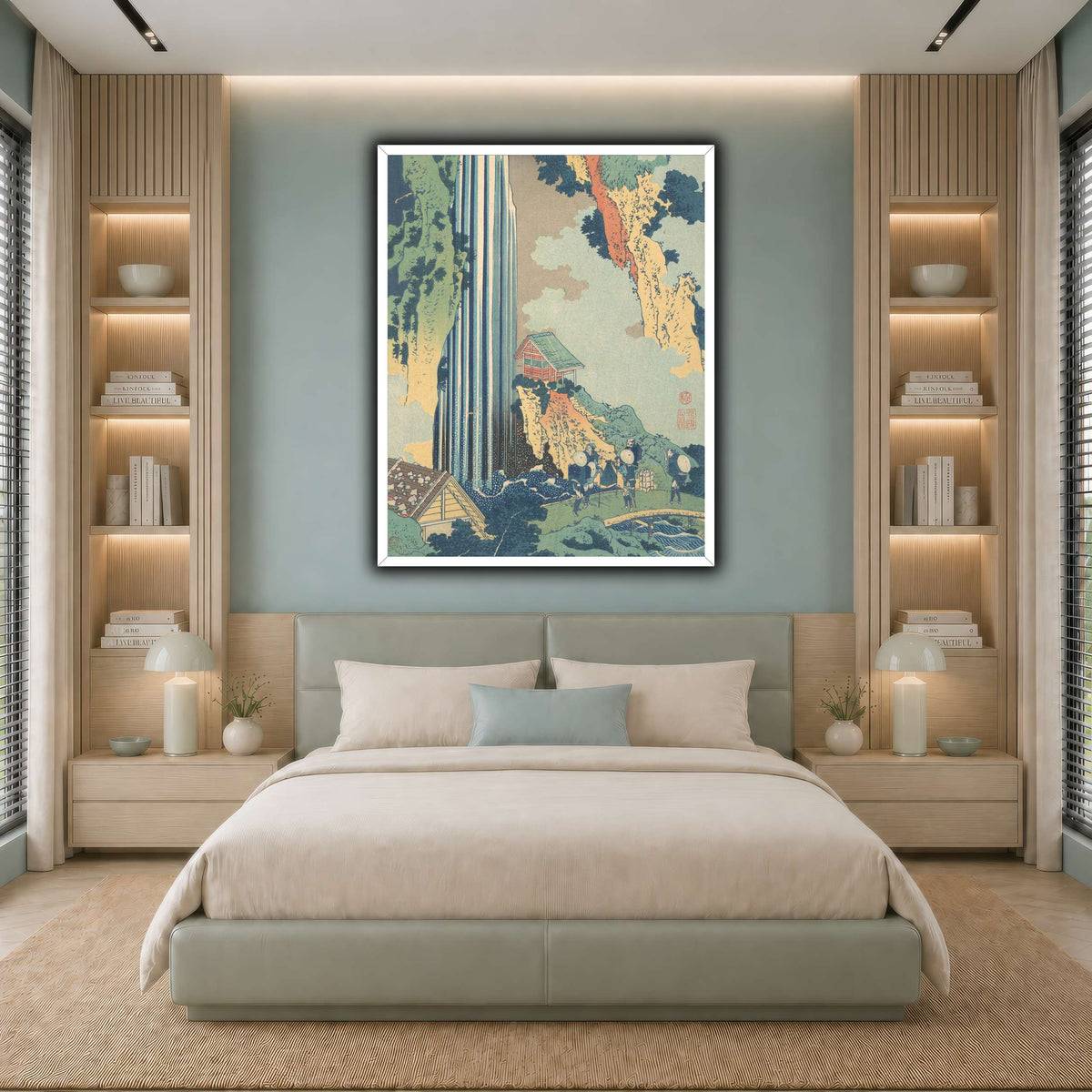 23_Katsushika Hokusai  cool-bedroom