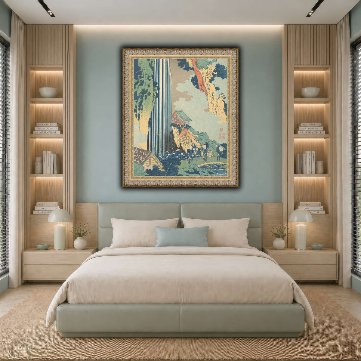 23_Katsushika Hokusai  cool-bedroom