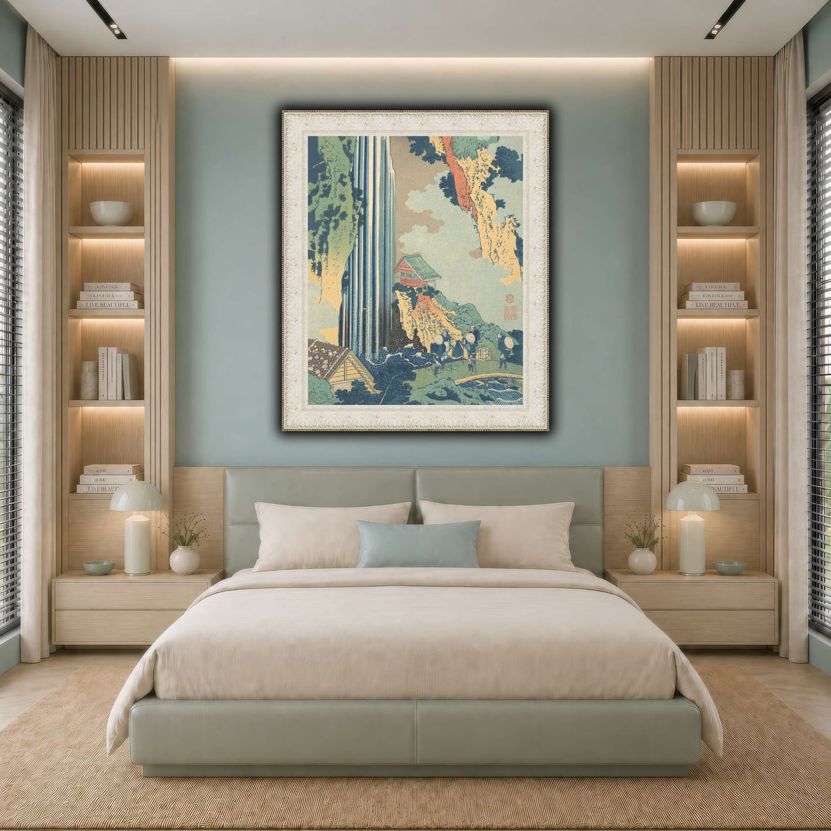 23_Katsushika Hokusai  cool-bedroom