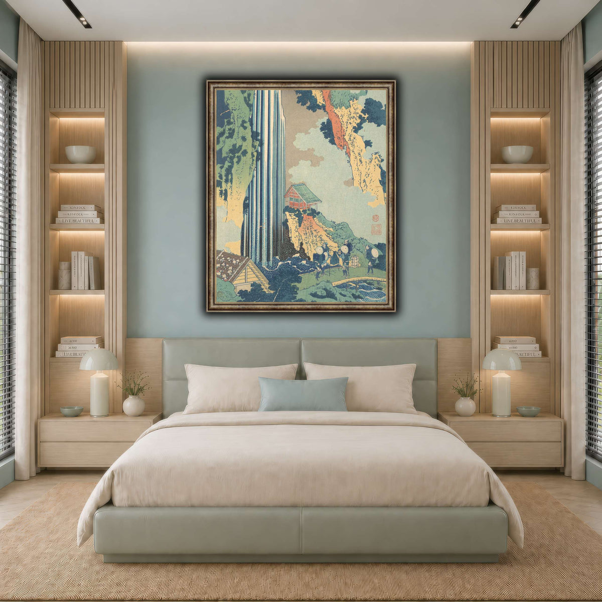 23_Katsushika Hokusai  cool-bedroom