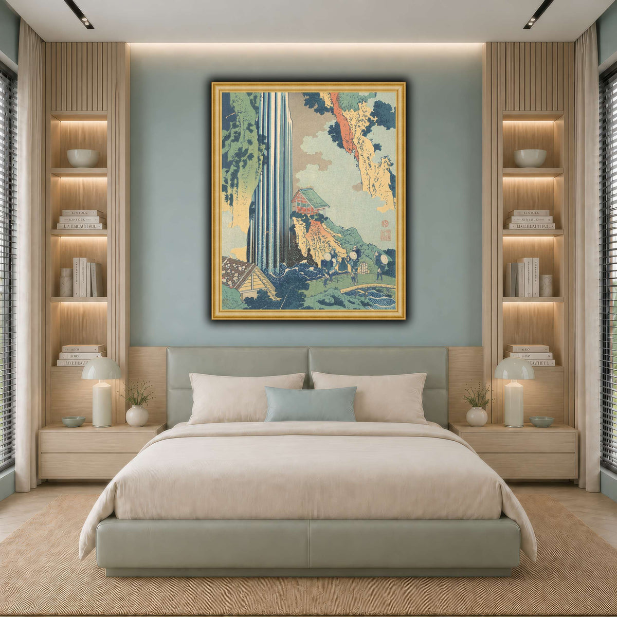 23_Katsushika Hokusai  cool-bedroom