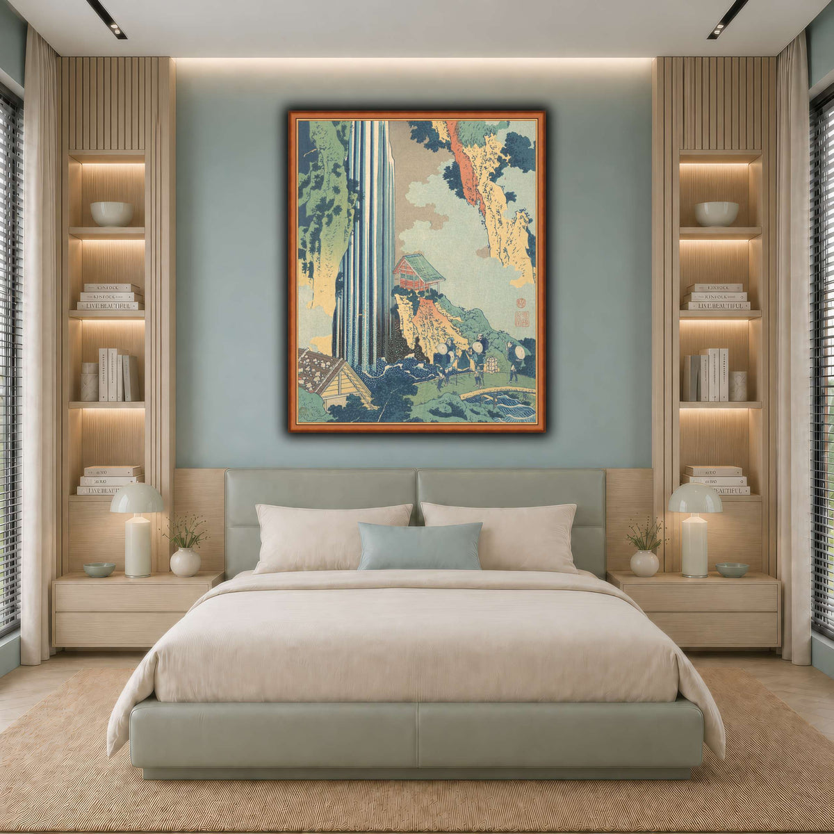 23_Katsushika Hokusai  cool-bedroom