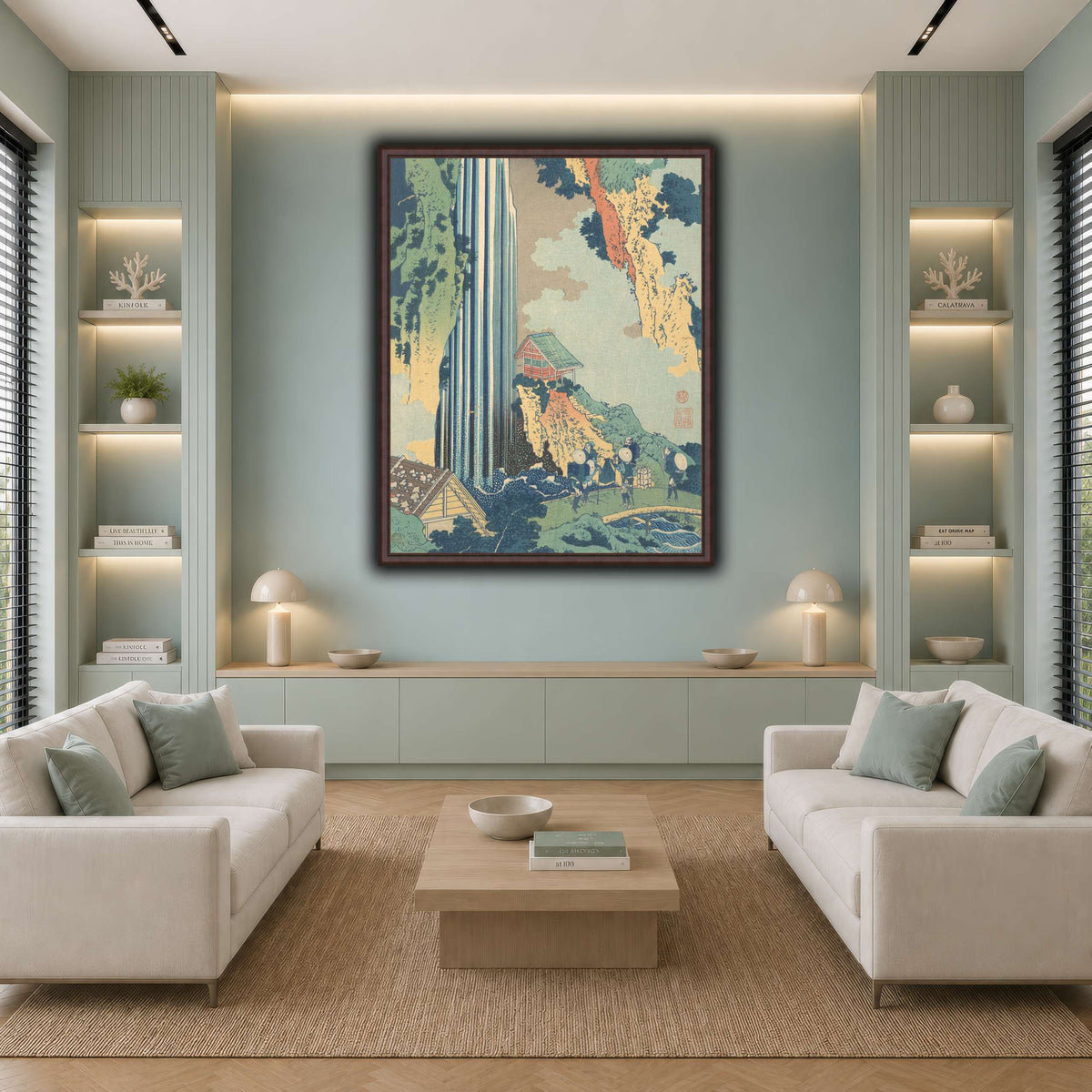 23_Katsushika Hokusai  cool-living room